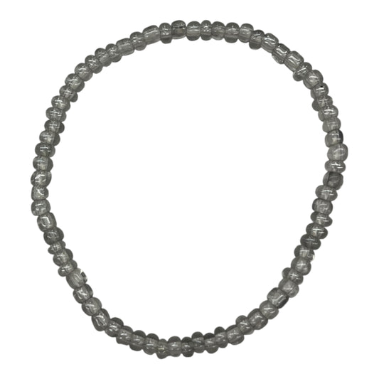 Bracelet Beaded By Clothes Mentor In Silver