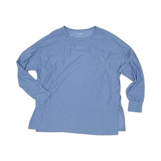 Athletic Top Ls Collar By Old Navy In Blue, Size:M