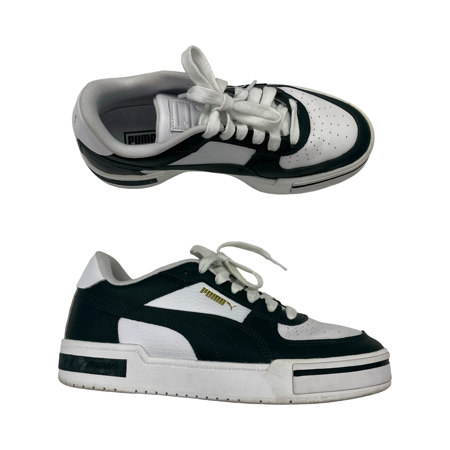 Shoes Sneakers By Puma In Green & White, Size:8
