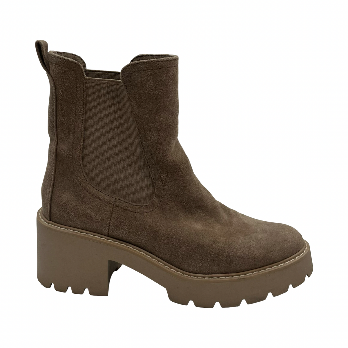 Boots Ankle Heels By Dolce Vita In Tan, Size:9