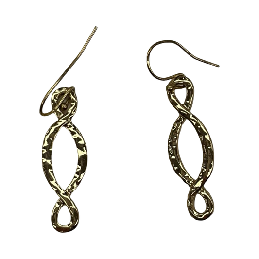 Earrings Dangle/Drop By Clothes Mentor In Gold