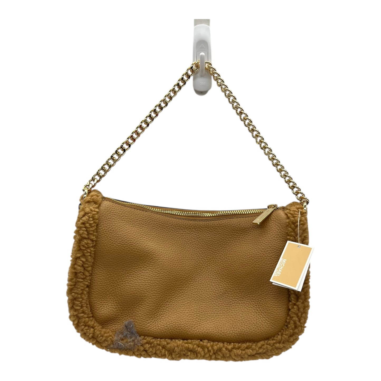Handbag Designer By Michael Kors In Brown, Size:Large