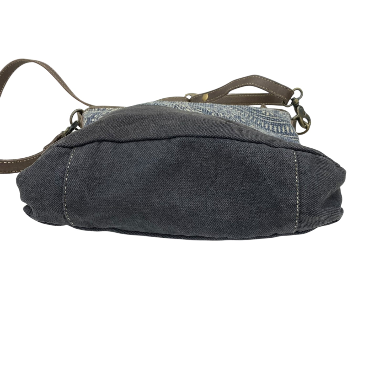 Crossbody By Myra In Grey, Size:Medium