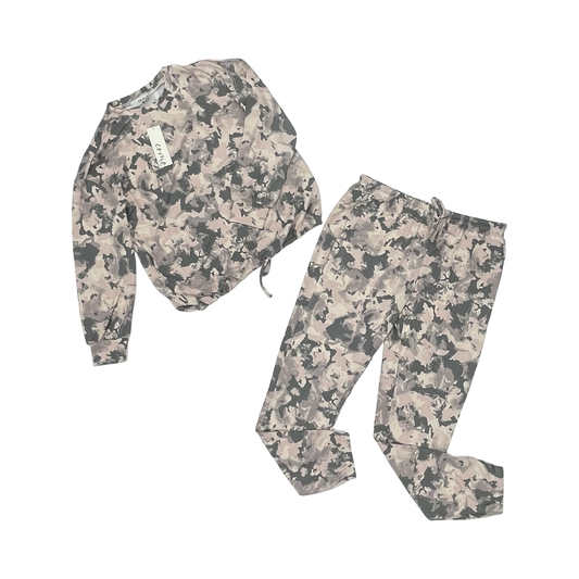 Pajamas 2Pc By Clothes Mentor In Grey & Pink, Size:M