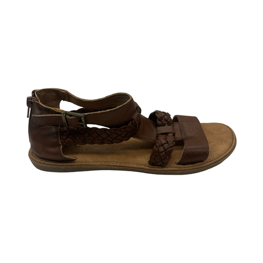 Sandals Flats By Boc In Brown, Size:7