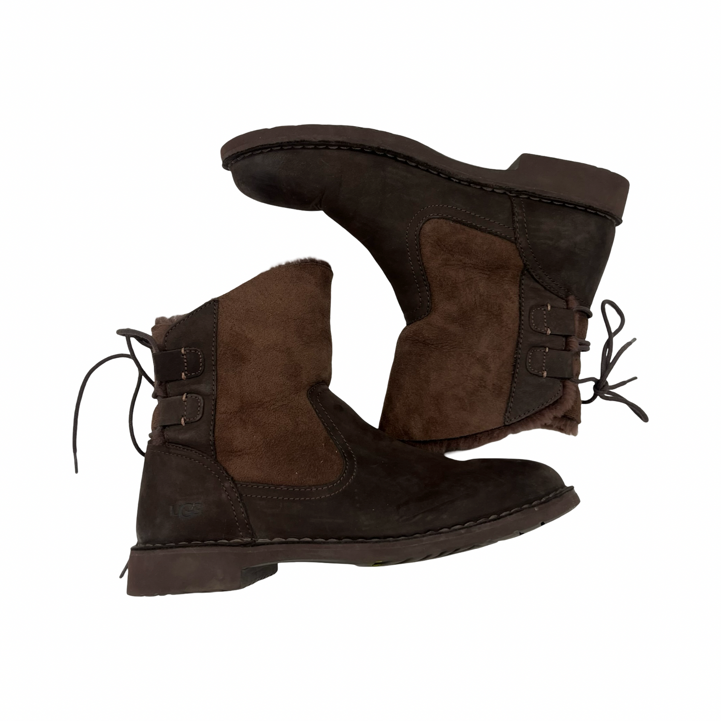 Boots Designer By Ugg In Brown, Size:10