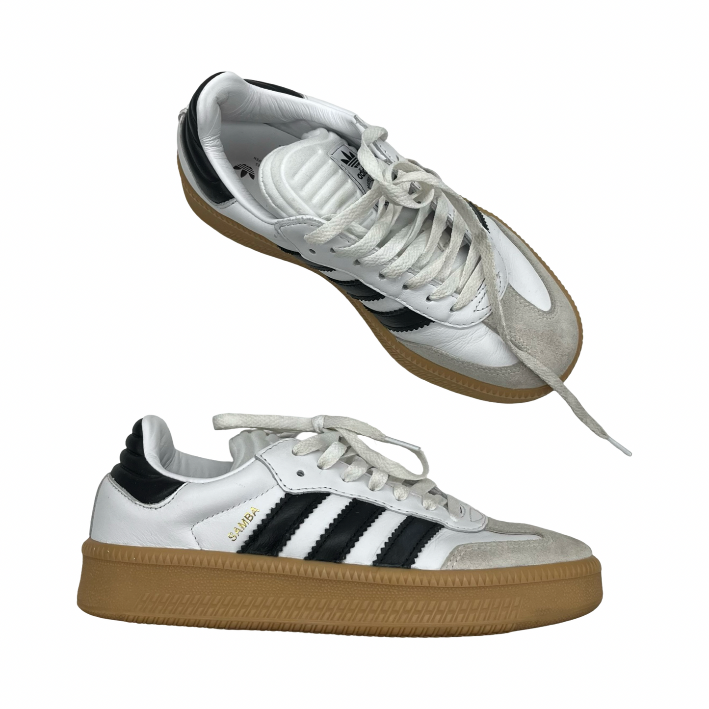 Shoes Sneakers By Adidas In Black & White, Size:5.5