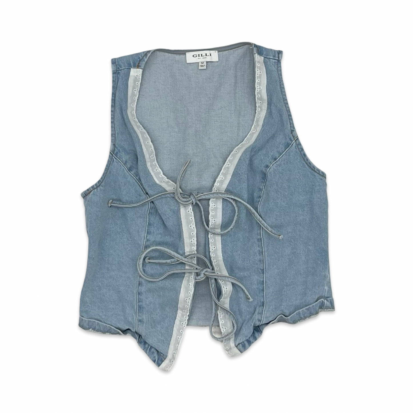 Vest Other By Gilli In Blue Denim, Size:M