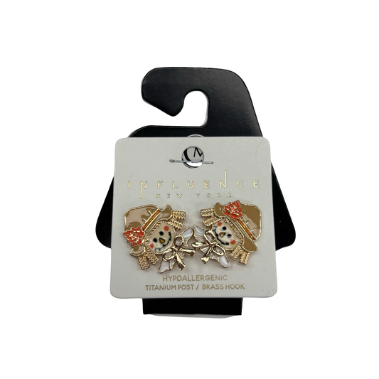 Earrings Stud By Clothes Mentor In Gold