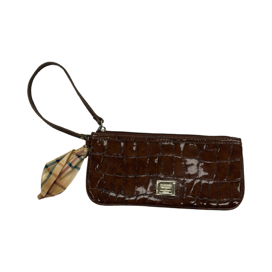 Wristlet By Liz Claiborne In Brown, Size:Small