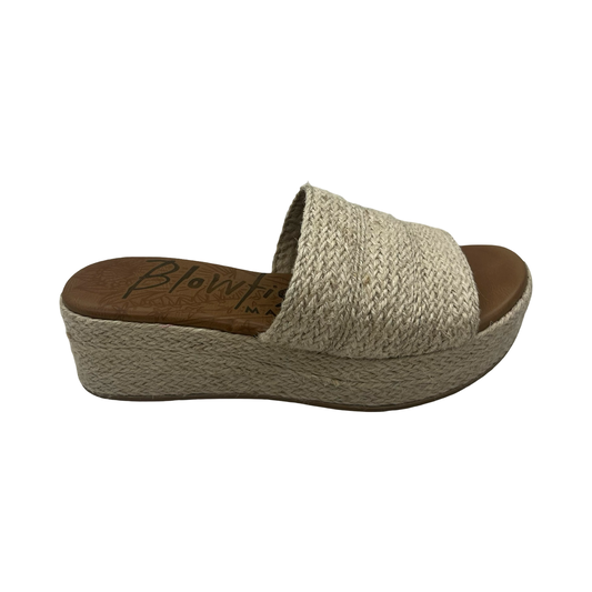 Sandals Heels Platform By Blowfish In Brown, Size:6