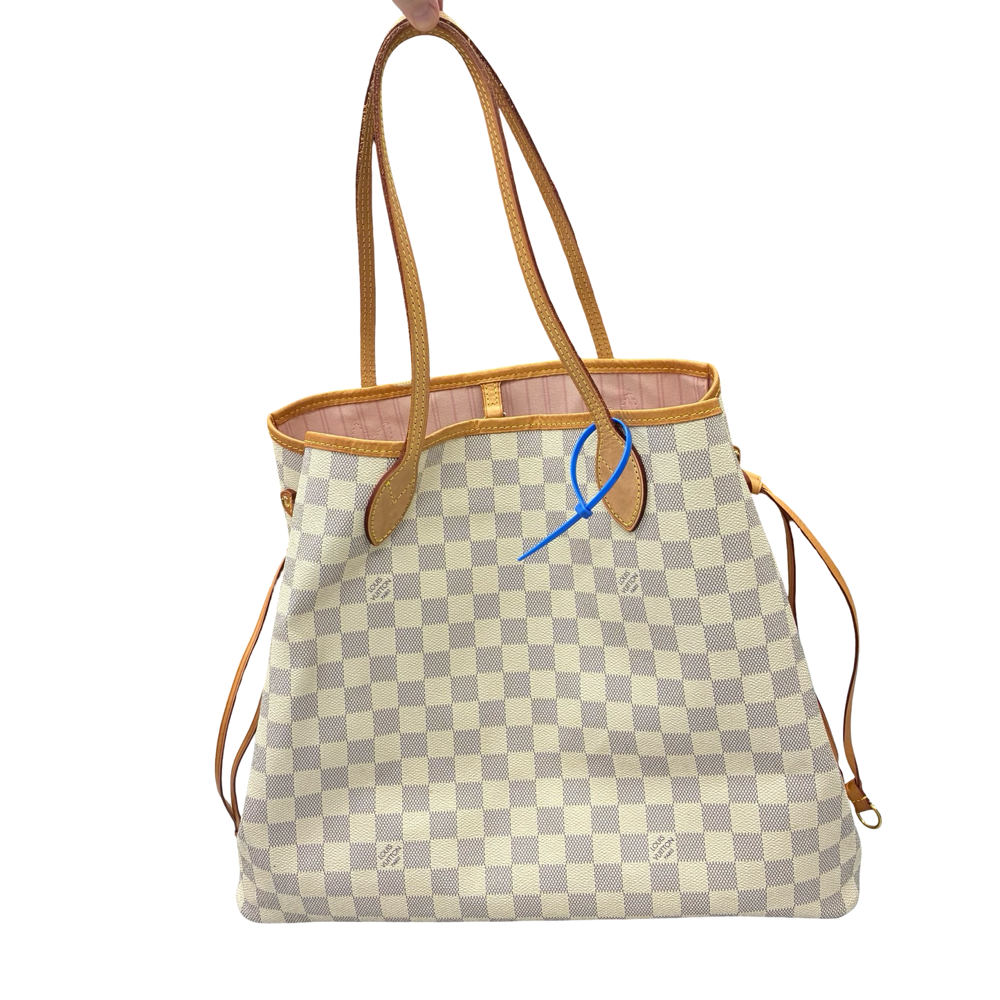 Handbag Luxury Designer By Louis Vuitton In Tan, Size:Large