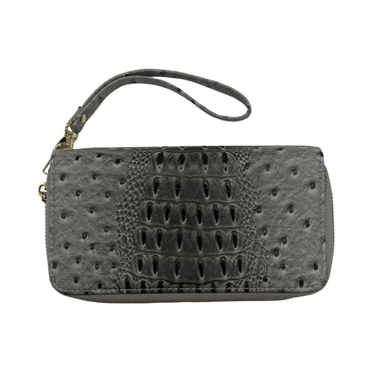 Wallet By Cme In Grey, Size:Large