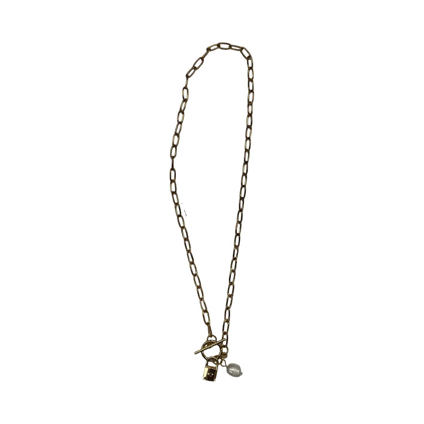 Necklace Chain By Clothes Mentor In Gold