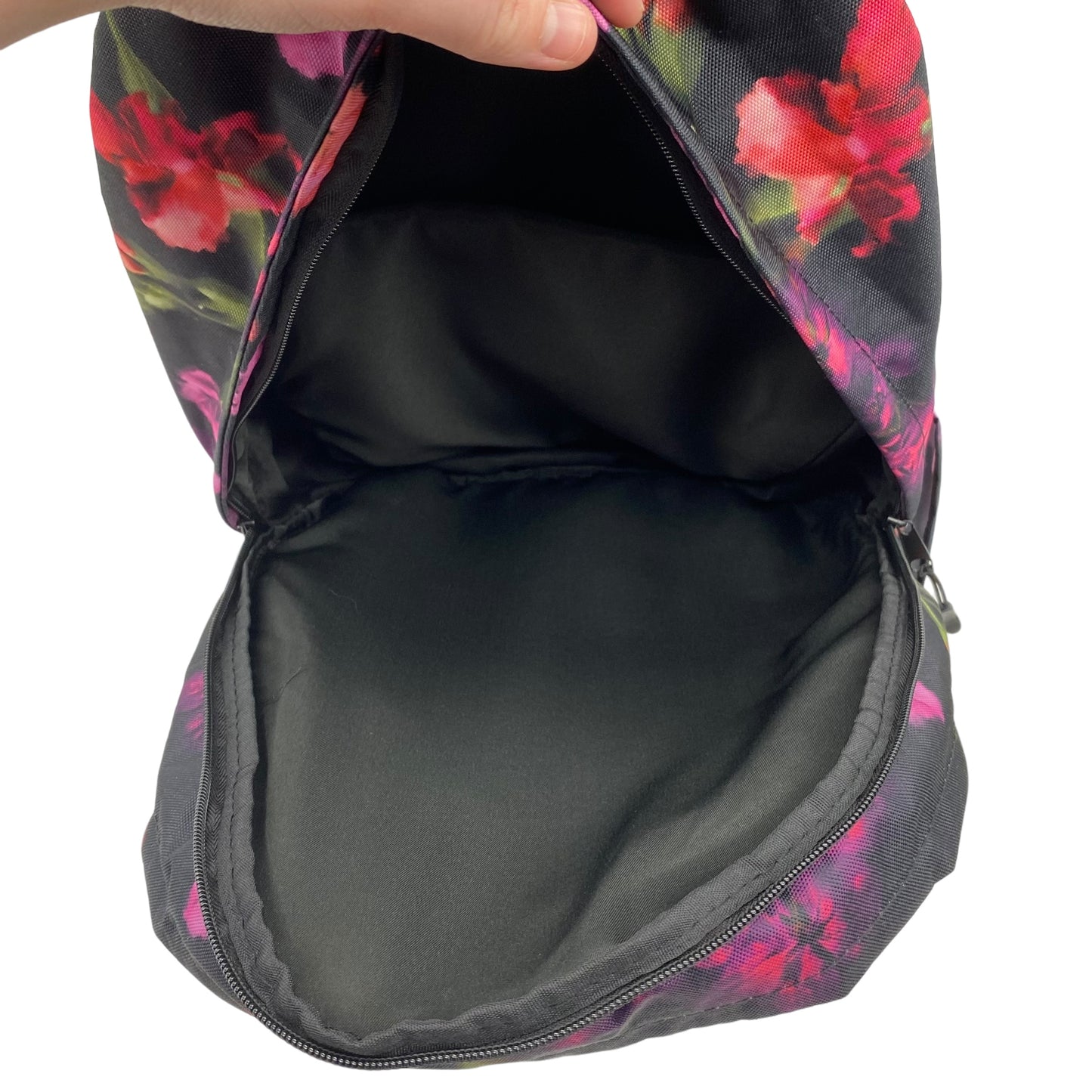 BLACK & PINK BACKPACK by CLOTHES MENTOR Size:LARGE