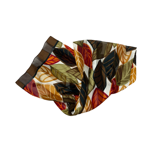 Scarf Long By Clothes Mentor In Brown & Red