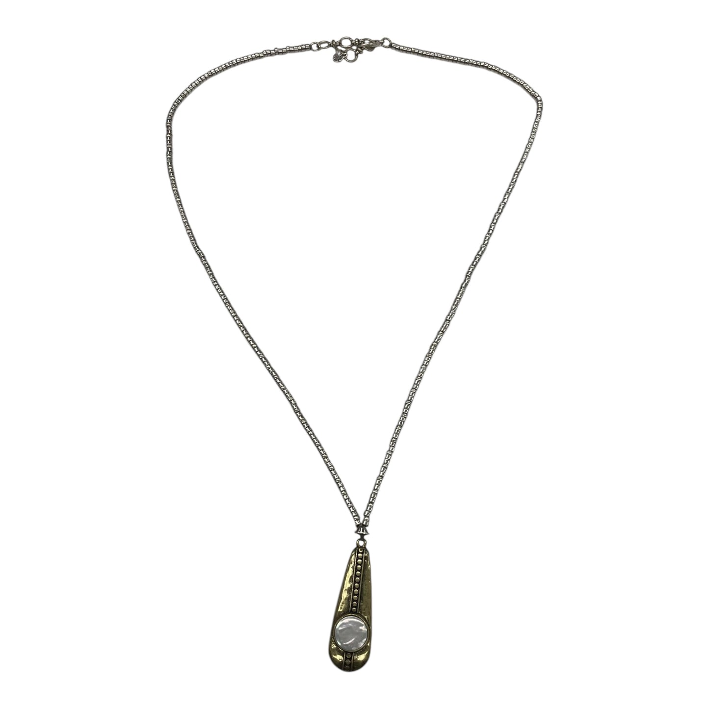 Necklace Pendant By Clothes Mentor In Gold & Silver