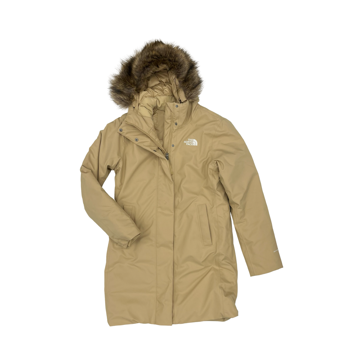 Coat Parka By The North Face In Tan, Size:S