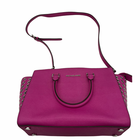 Handbag Designer By Michael Kors In Pink, Size:Medium