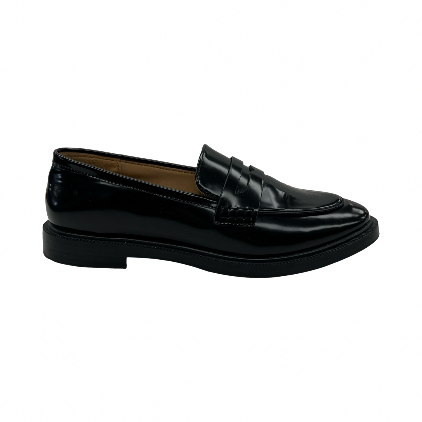 Shoes Flats By H&M In Black, Size:6