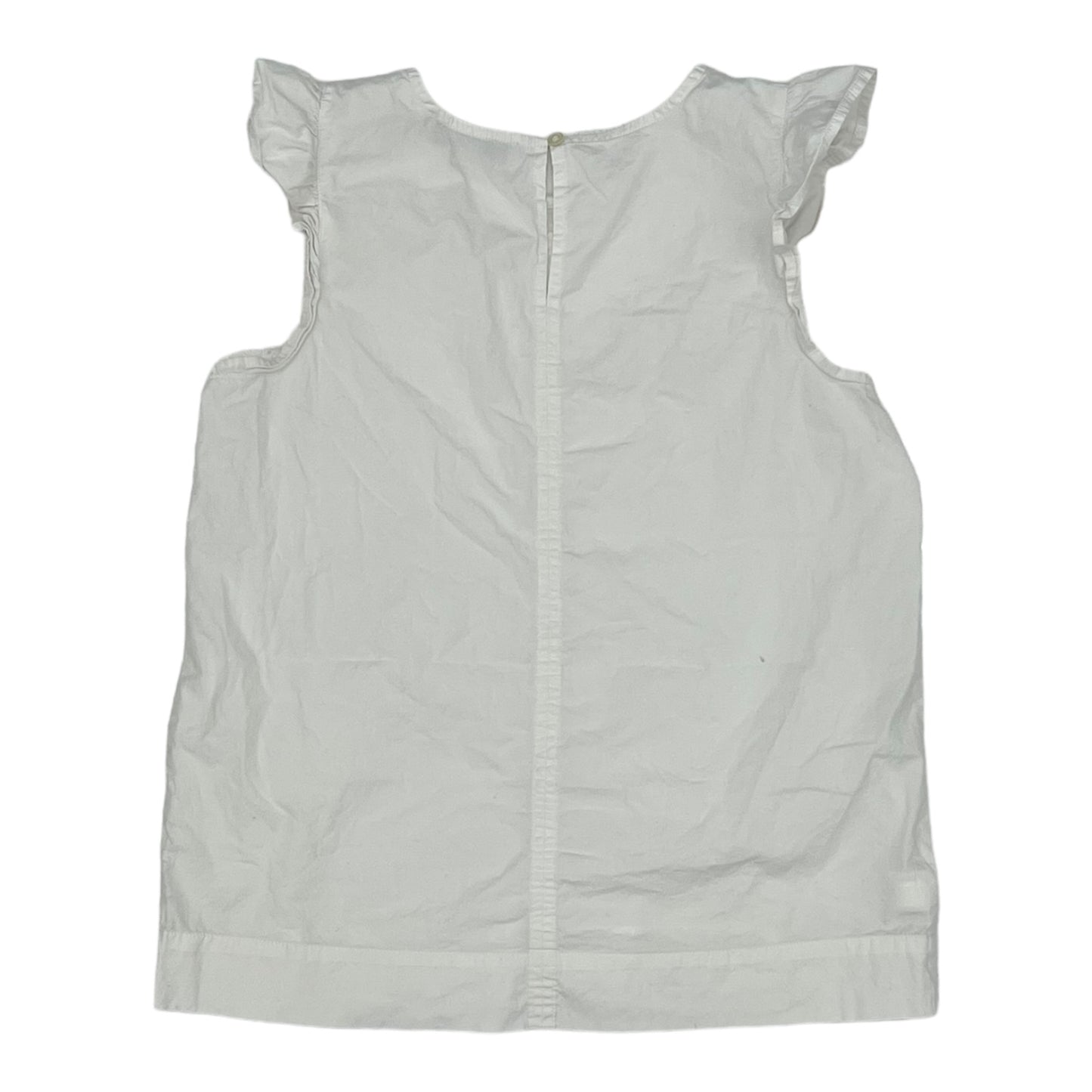 WHITE TOP SLEEVELESS by LOFT Size:S