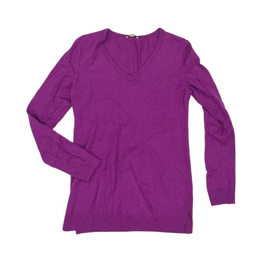 Mat Sweater By Gap In Purple, Size:M