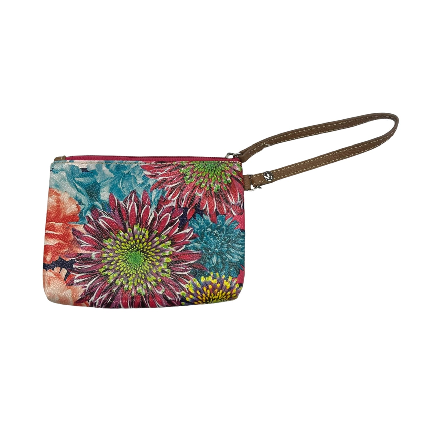 Wristlet By Nine West In Floral Print, Size:Small