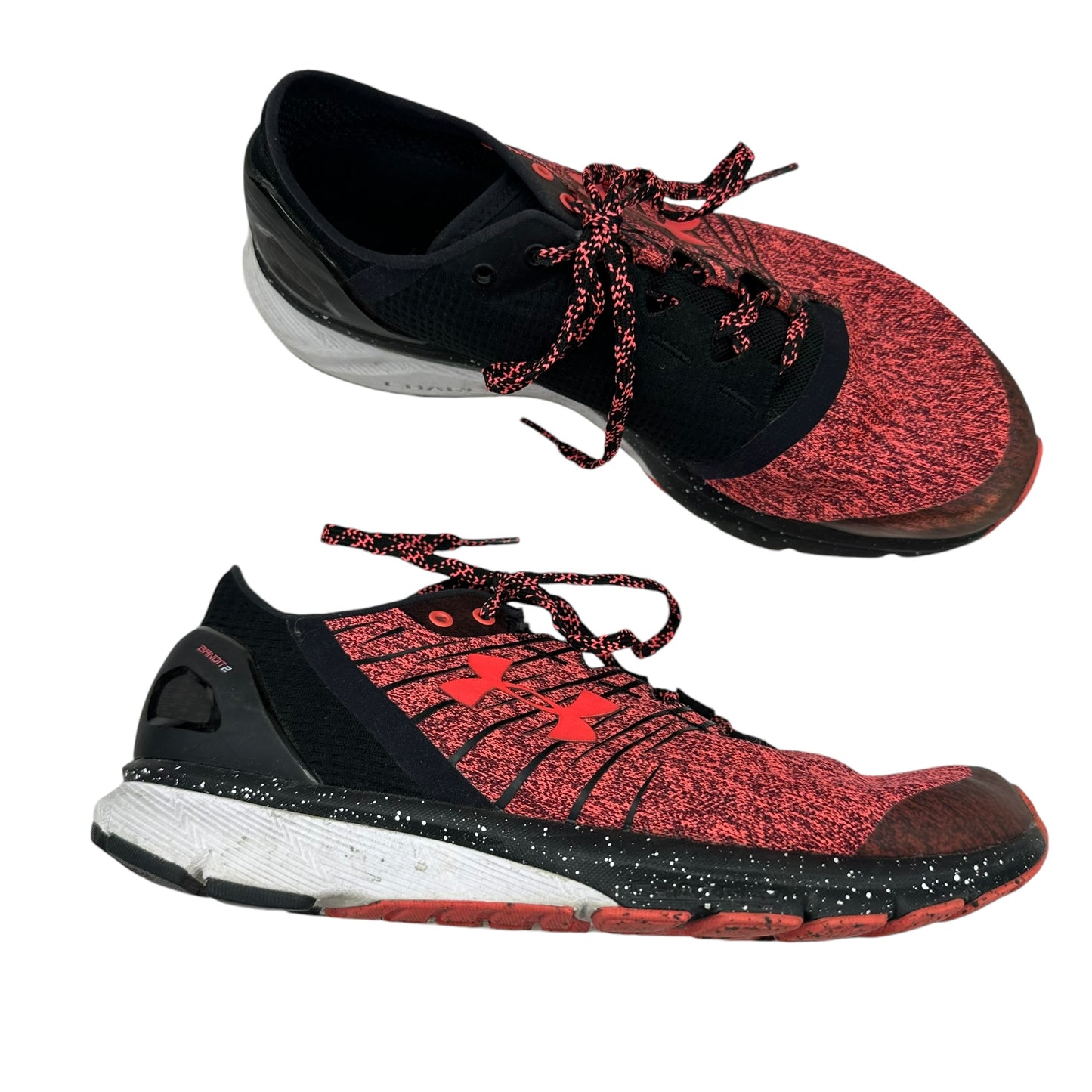 Shoes Athletic By Under Armour In Black & Red, Size:9