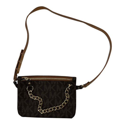 Belt Bag Designer By Michael Kors In Brown, Size:Medium
