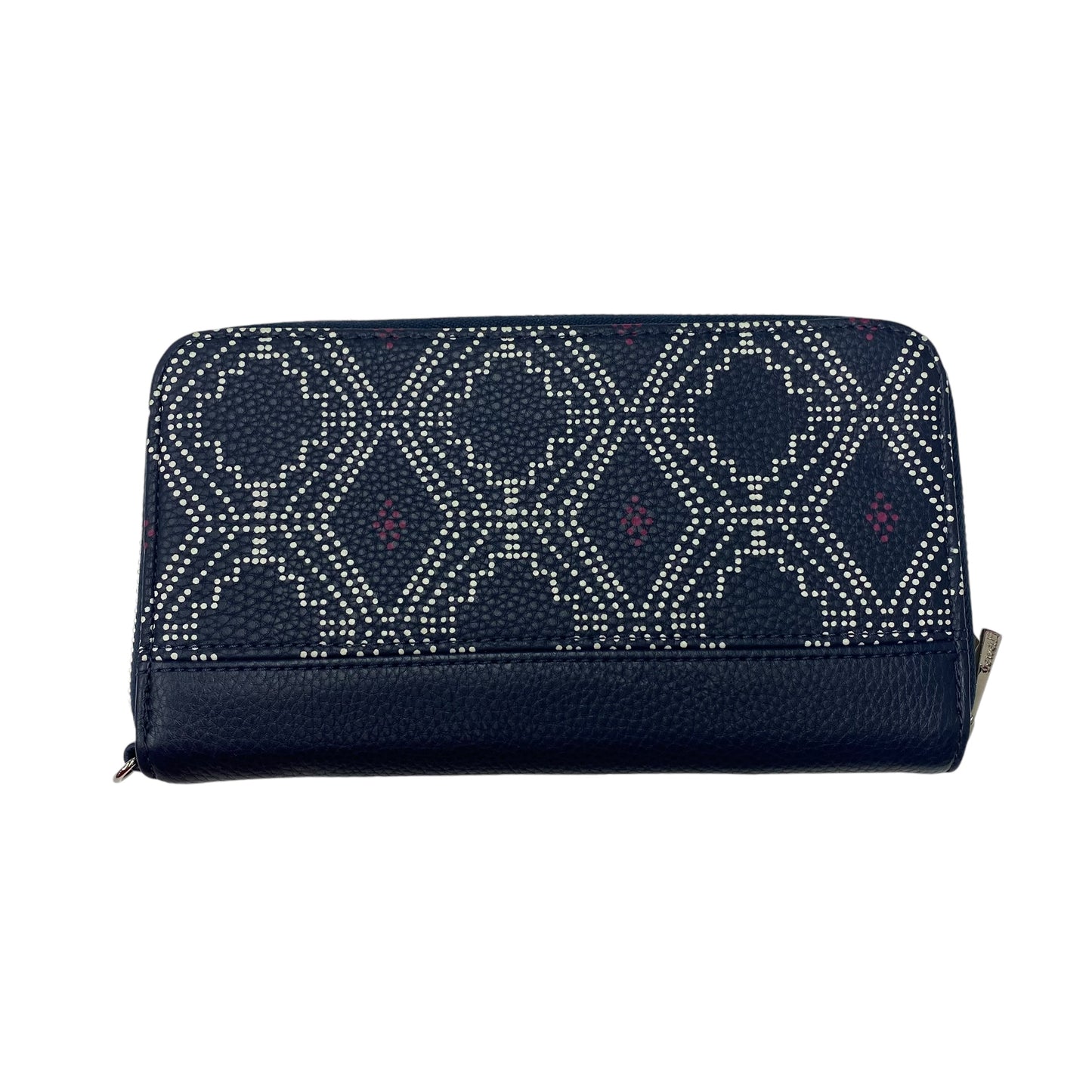 Wallet By Jewell In Navy, Size:Large