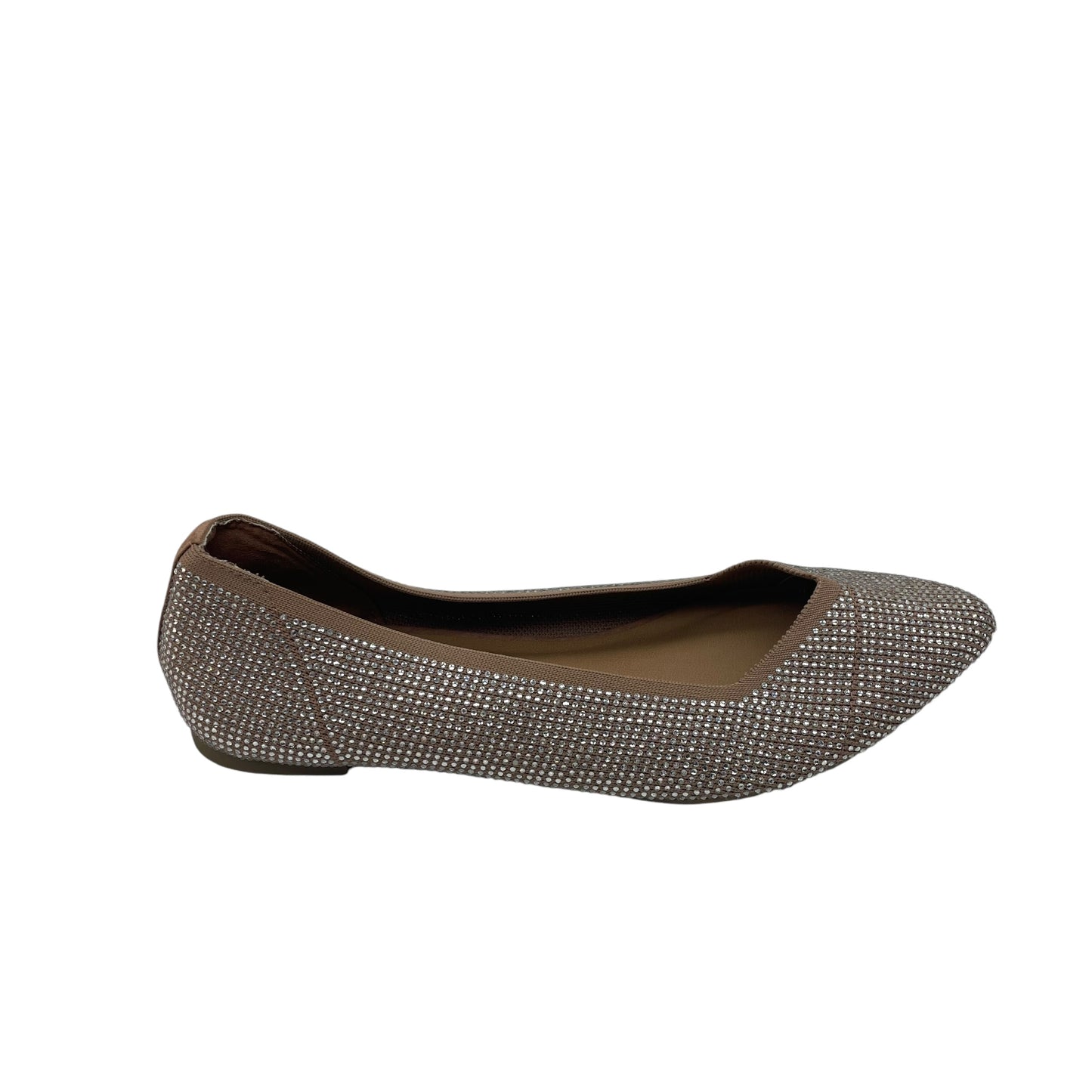 SILVER & TAN SHOES FLATS by TORRID Size:10