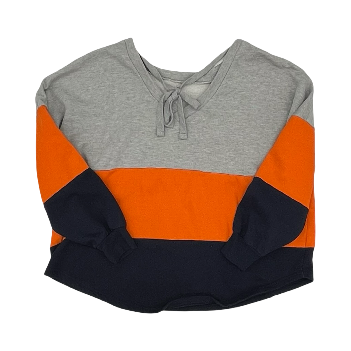 Athletic Sweatshirt Hoodie By Clothes Mentor In Grey, Size:Xxl