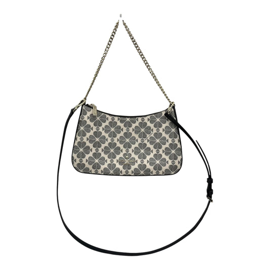 Crossbody Designer By Kate Spade In Black & Cream, Size:Medium