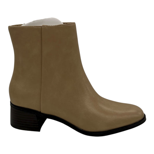 Boots Ankle Heels By Sonoma In Cream, Size:8.5