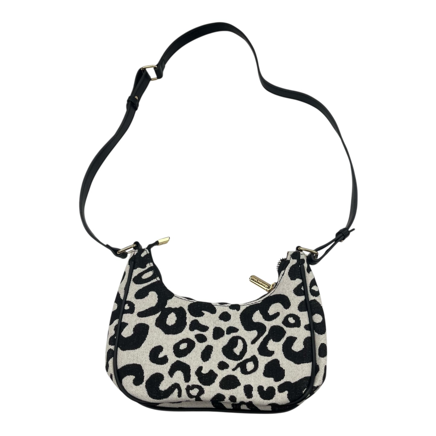 Crossbody By Montana West In Black & Cream, Size:Small