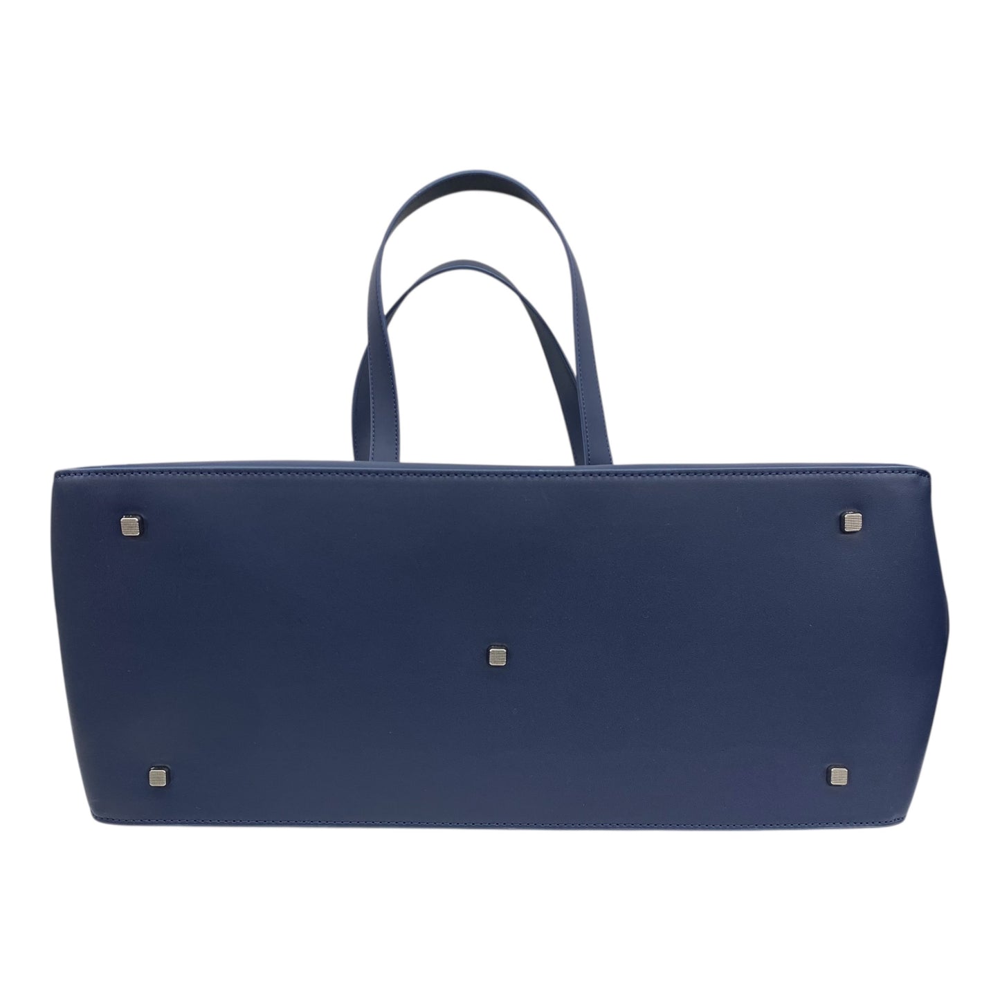 Tote By Clothes Mentor In Navy, Size:Large