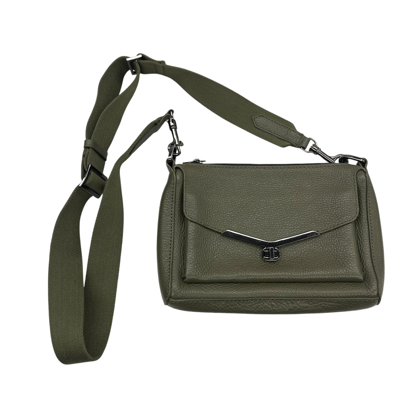 Crossbody Leather By Botkier In Green, Size:Small