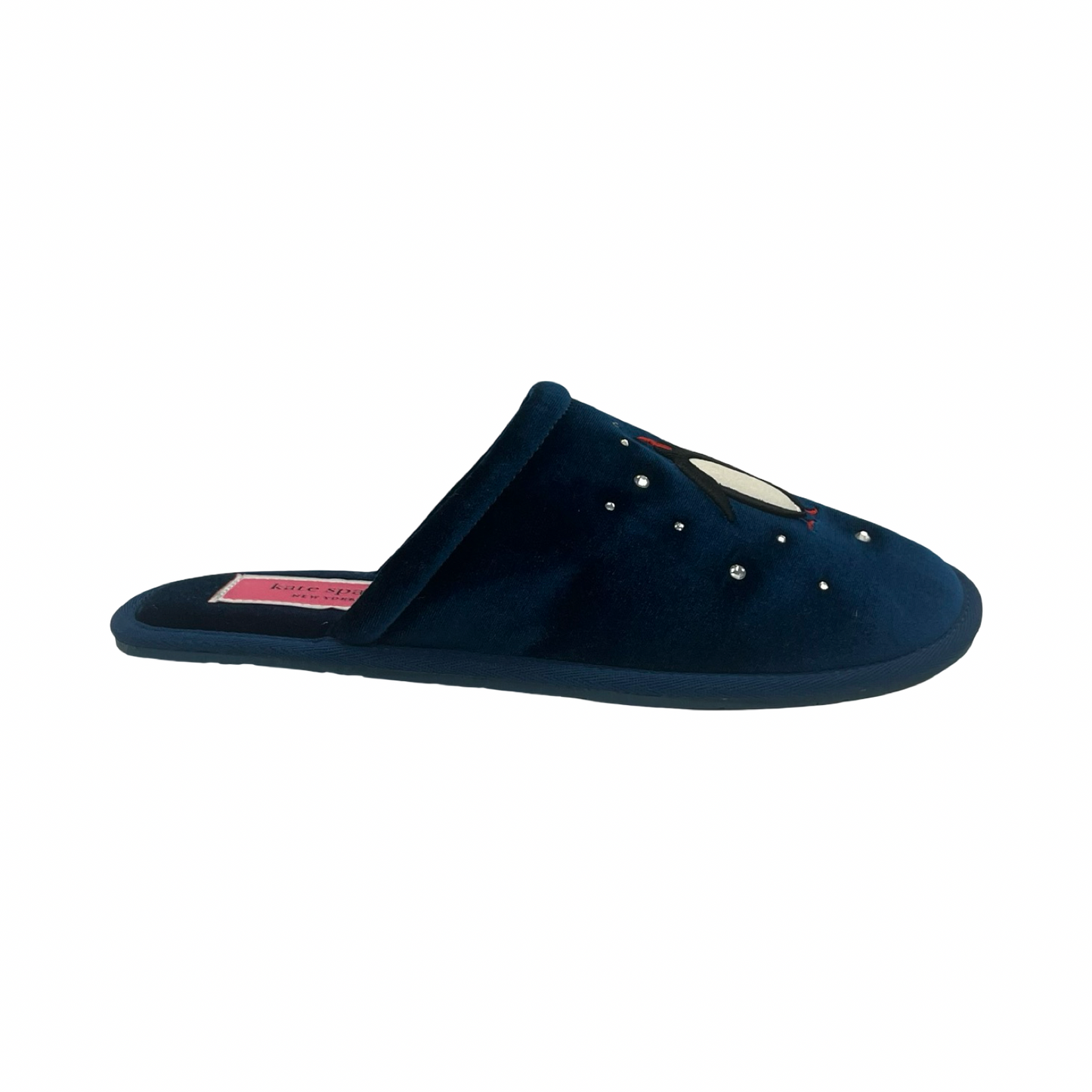 Slippers Designer By Kate Spade In Blue, Size:8