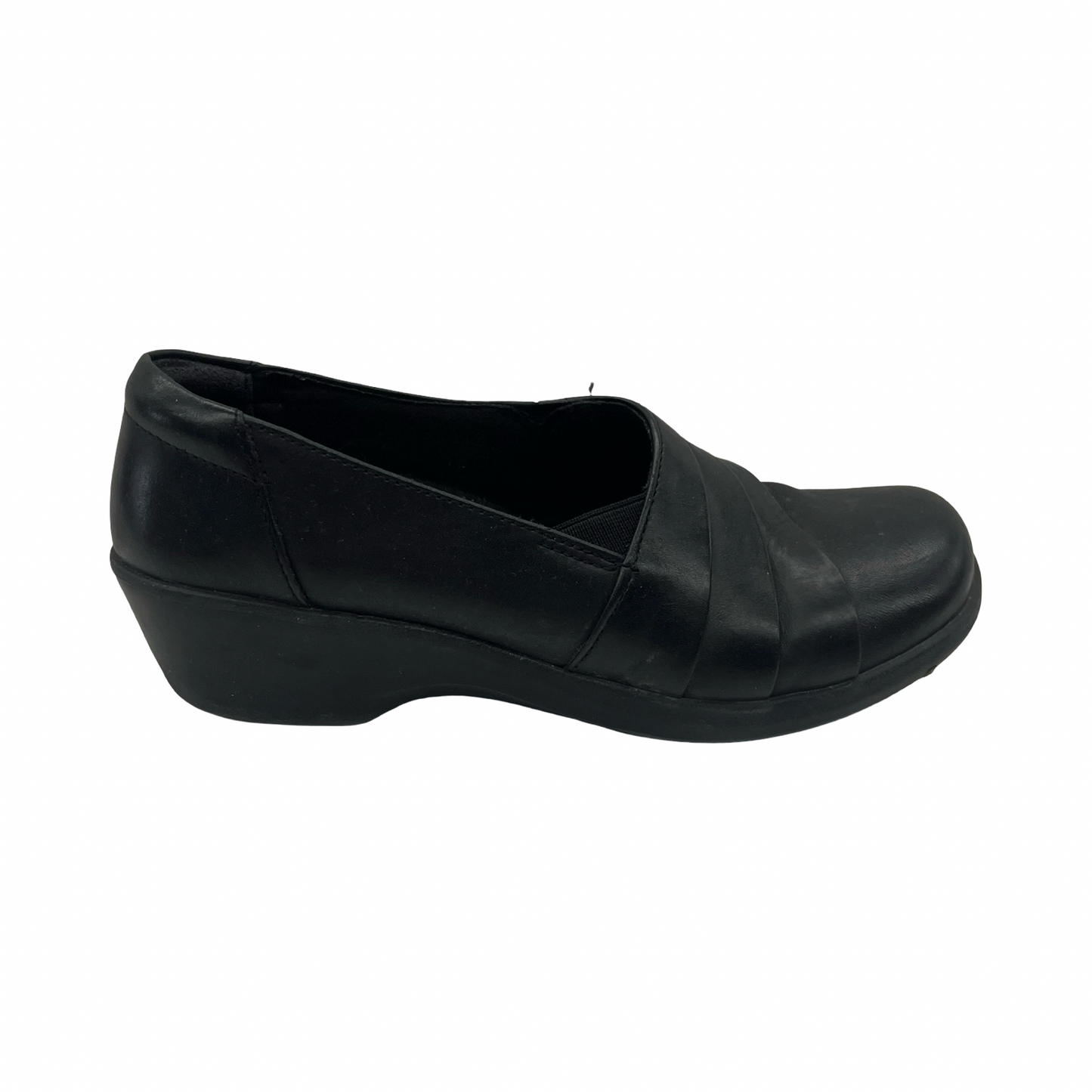 Shoes Heels Block By Clarks In Black, Size:7.5
