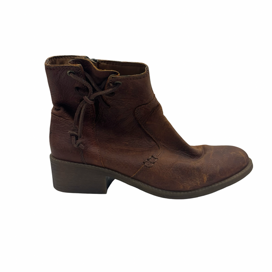 Boots Leather By Sperry In Brown, Size:7.5