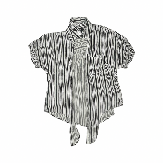 Top Ss By Agb In Black & White, Size:M