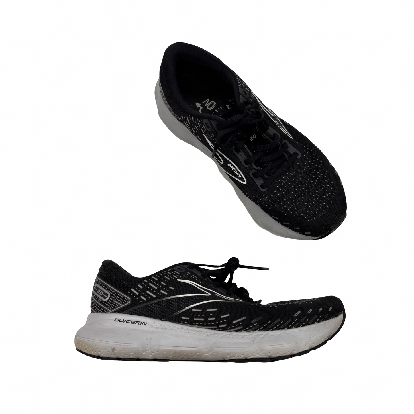 Shoes Athletic By Brooks In Black, Size:8.5