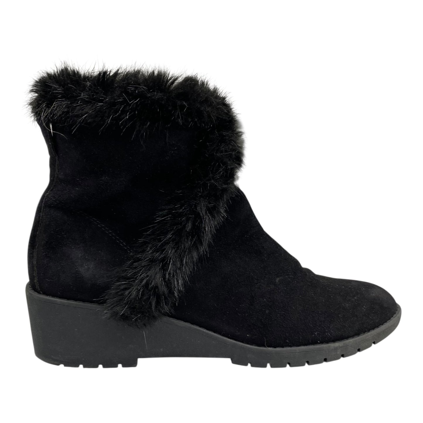 Boots Leather By Adam Tucker In Black, Size:9.5