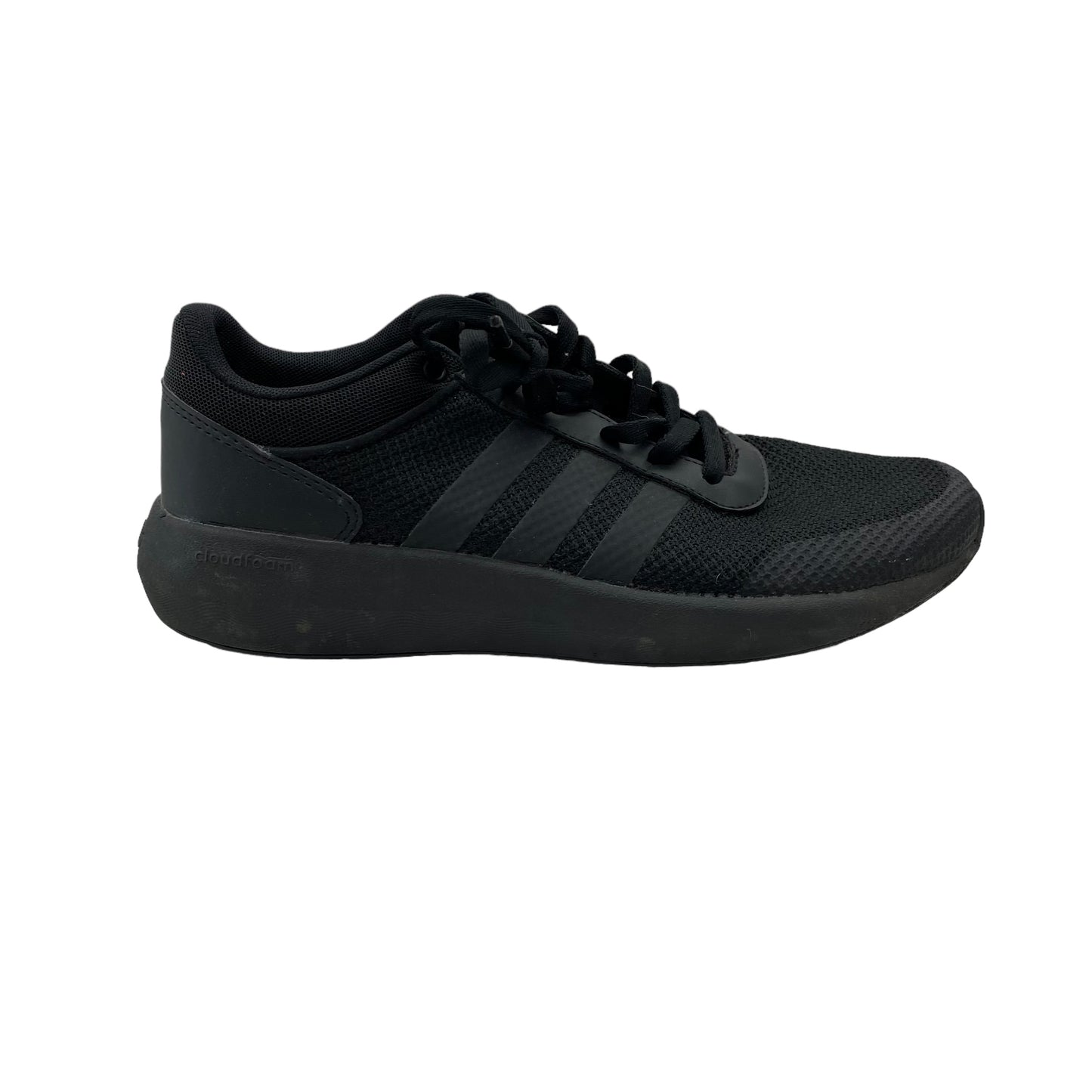 BLACK SHOES ATHLETIC by ADIDAS Size:8