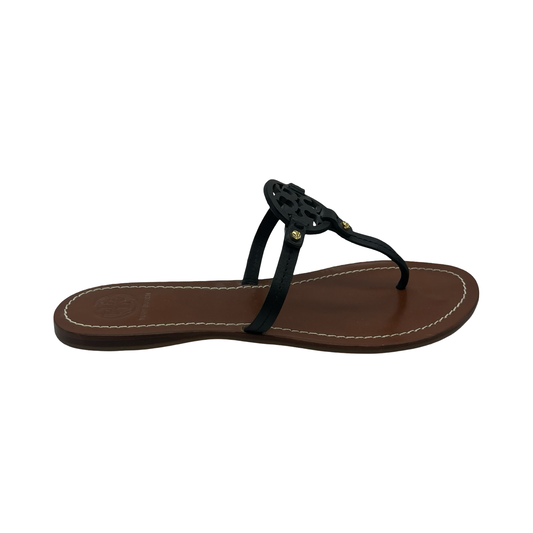 Sandals Designer By Tory Burch In Black, Size:8