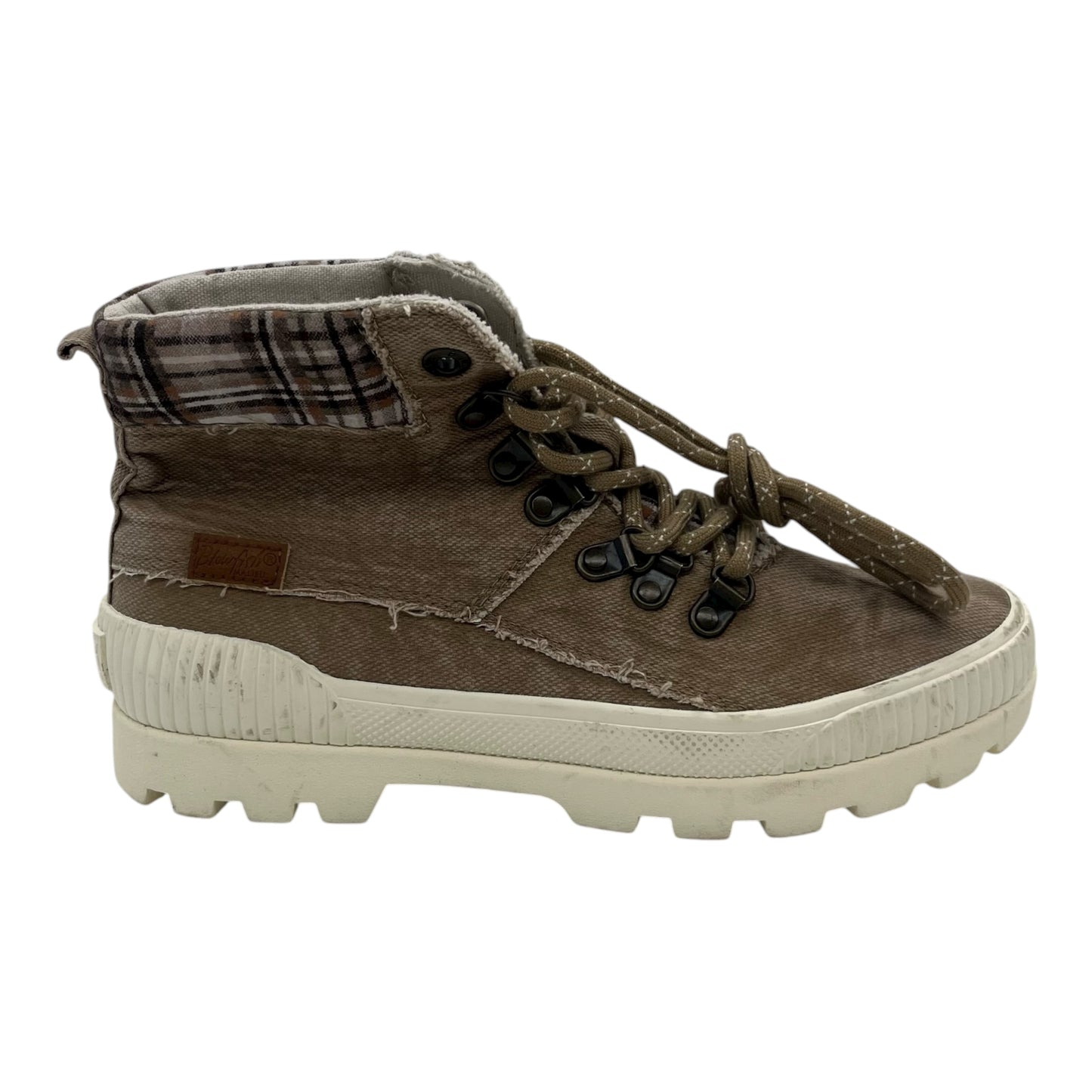 Boots Ankle Flats By Blowfish In Brown, Size:7.5