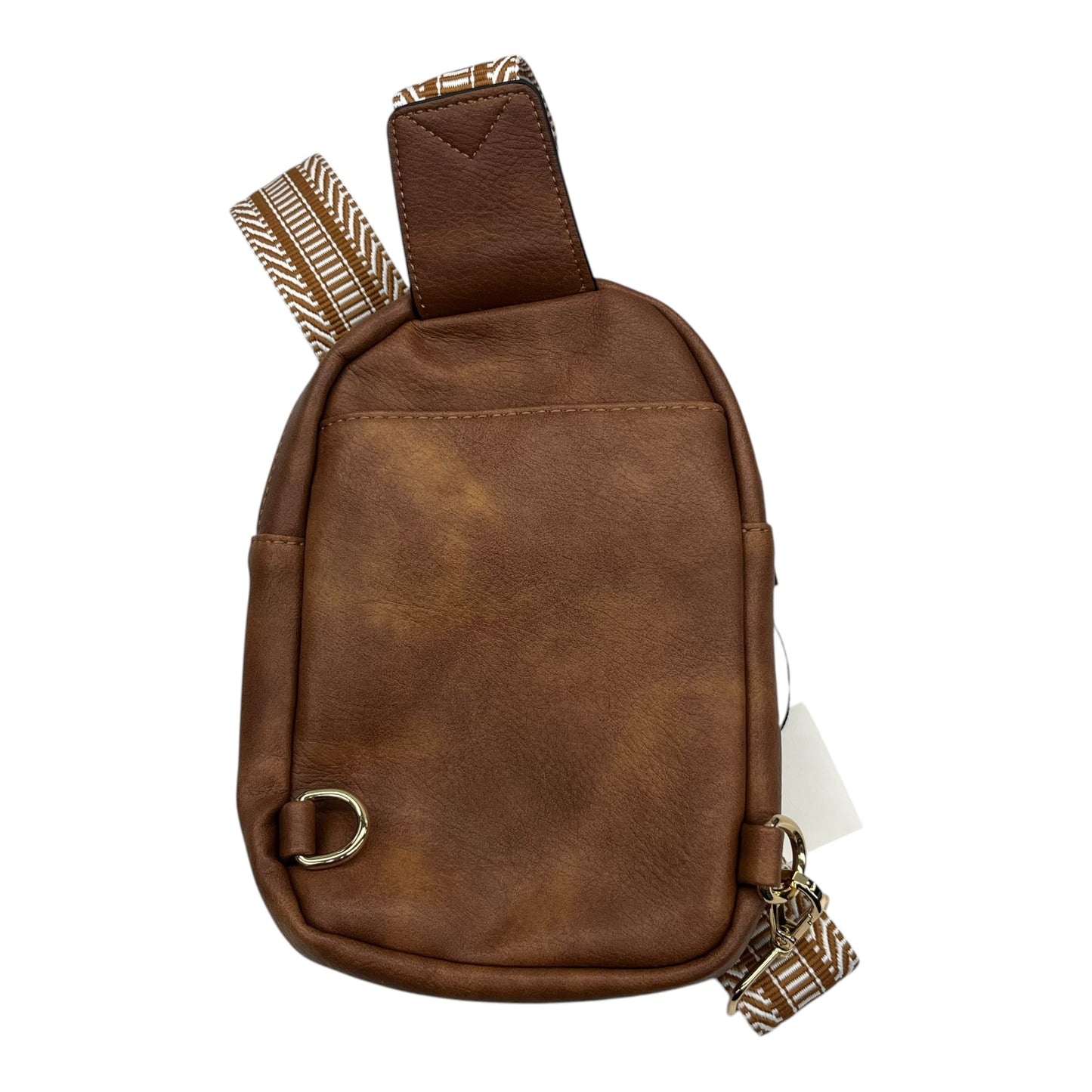 Crossbody By Clothes Mentor In Brown, Size:Small