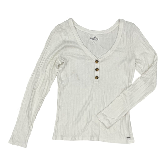 Top Ls By Hollister In Cream, Size:L