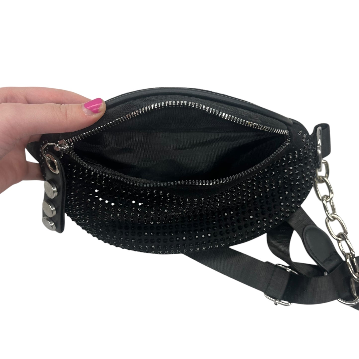 Belt Bag By Clothes Mentor In Black, Size:Small