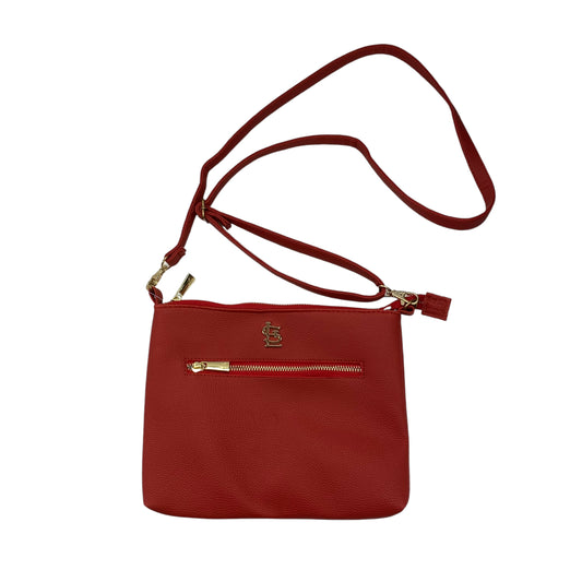 RED CROSSBODY by CLOTHES MENTOR Size:SMALL